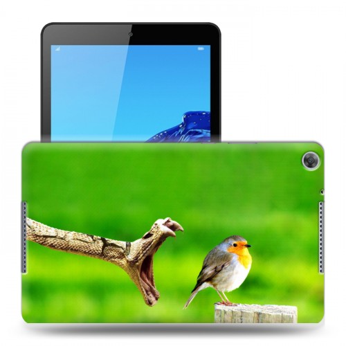Дизайнерский силиконовый чехол для Huawei MediaPad M5 lite 8 Змеи