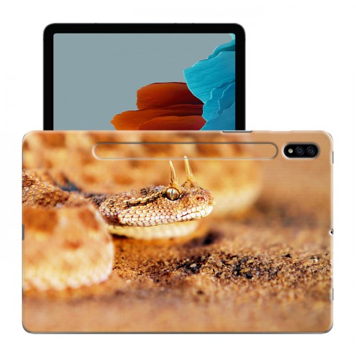 Дизайнерский пластиковый чехол для Samsung Galaxy Tab S7 Змеи
