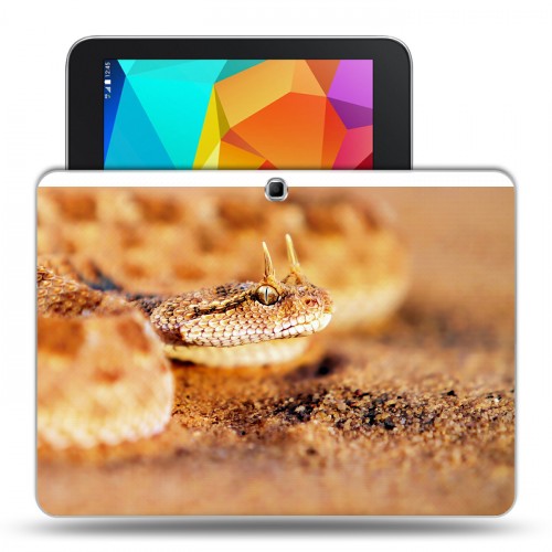 Дизайнерский силиконовый чехол для Samsung Galaxy Tab 4 10.1 Змеи