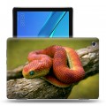 Дизайнерский силиконовый чехол для Huawei MediaPad M5 Lite Змеи