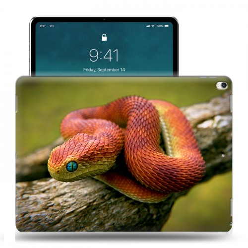Дизайнерский силиконовый чехол для IPad Pro 12.9 (2018) Змеи