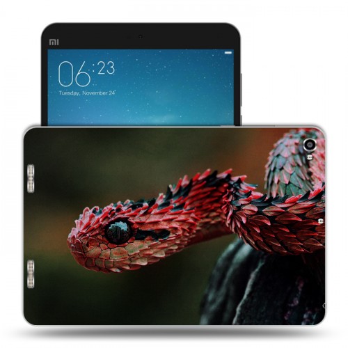 Дизайнерский силиконовый чехол для Xiaomi Mi Pad 2 Змеи