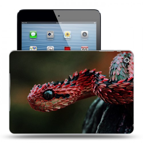 Дизайнерский силиконовый чехол для Ipad Mini Змеи