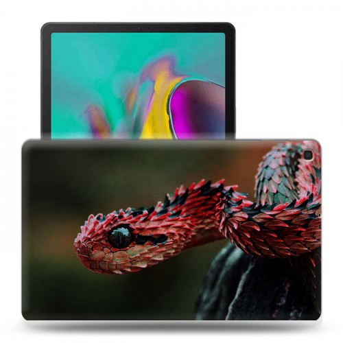 Дизайнерский пластиковый чехол для Samsung Galaxy Tab A 10.1 (2019) Змеи