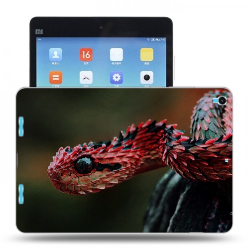 Дизайнерский силиконовый чехол для Xiaomi MiPad Змеи