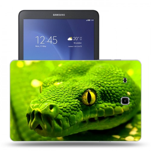Дизайнерский силиконовый чехол для Samsung Galaxy Tab E 9.6 Змеи