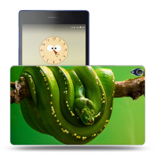 Дизайнерский силиконовый чехол для Lenovo Tab 3 8 Plus Змеи