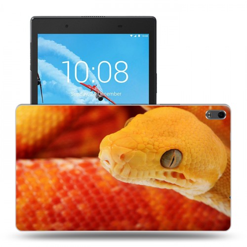 Дизайнерский силиконовый чехол для Lenovo Tab 4 8 Plus Змеи