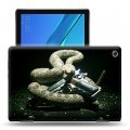 Дизайнерский силиконовый чехол для Huawei MediaPad M5 Lite Змеи