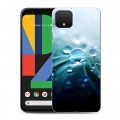 Дизайнерский пластиковый чехол для Google Pixel 4 XL Абстракции Капли