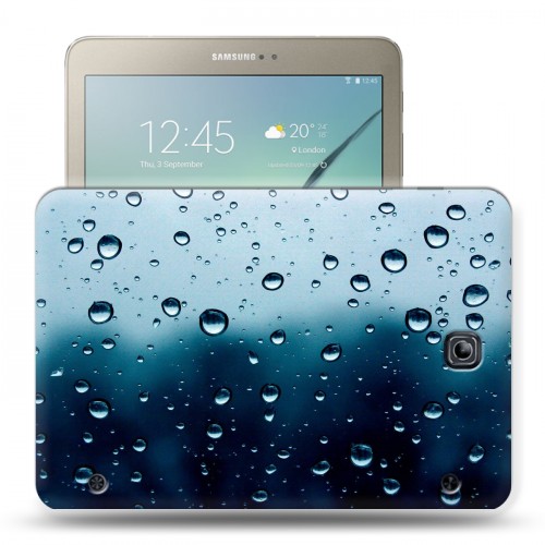 Дизайнерский силиконовый чехол для Samsung Galaxy Tab S2 8.0 Абстракции Капли