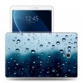 Дизайнерский силиконовый чехол для Samsung Galaxy Tab A 10.5 Абстракции Капли