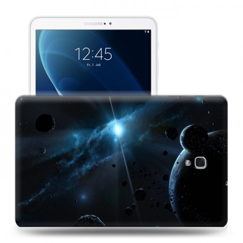 Дизайнерский силиконовый чехол для Samsung Galaxy Tab A 10.5 Квазар