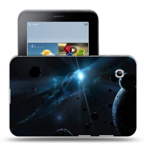 Дизайнерский силиконовый чехол для Samsung Galaxy Tab 2 7.0 Квазар