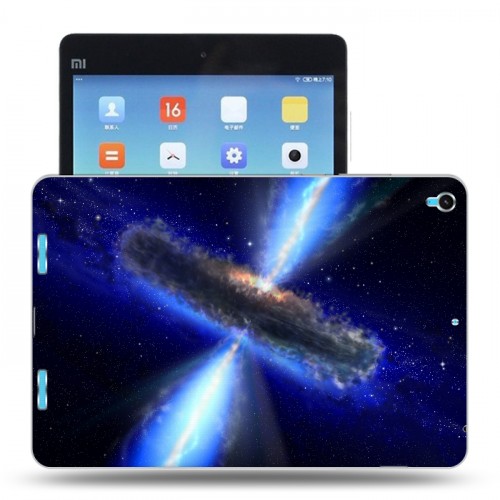 Дизайнерский силиконовый чехол для Xiaomi MiPad Квазар