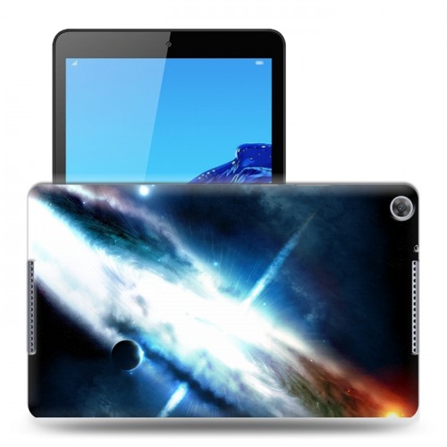 Дизайнерский силиконовый чехол для Huawei MediaPad M5 lite 8 Квазар