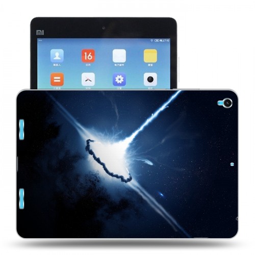 Дизайнерский силиконовый чехол для Xiaomi MiPad Квазар