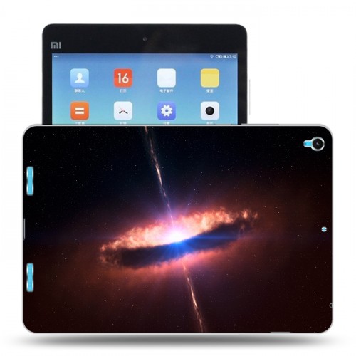 Дизайнерский силиконовый чехол для Xiaomi MiPad Квазар