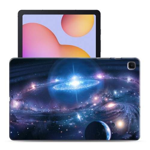 Дизайнерский силиконовый чехол для Samsung Galaxy Tab S6 Lite Квазар