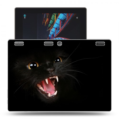 Дизайнерский силиконовый чехол для Lenovo Tab 2 A10 Кошки
