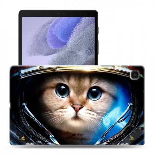 Дизайнерский силиконовый чехол для Samsung Galaxy Tab A7 lite Кошки