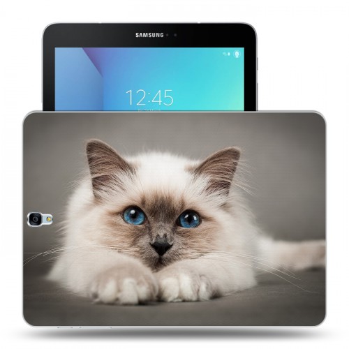 Дизайнерский силиконовый чехол для Samsung Galaxy Tab S3 Кошки
