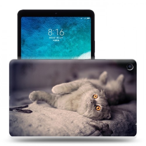 Дизайнерский силиконовый чехол для Xiaomi Mi Pad 4 Plus Кошки