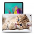 Дизайнерский силиконовый чехол для Samsung Galaxy Tab A 10.1 (2019) Кошки