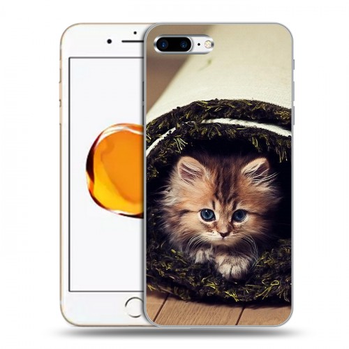Дизайнерский силиконовый чехол для Iphone 7 Plus / 8 Plus Кошки