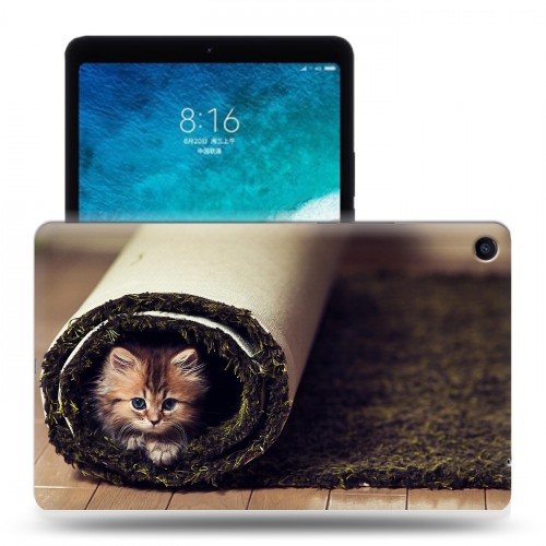 Дизайнерский силиконовый чехол для Xiaomi Mi Pad 4 Plus Кошки