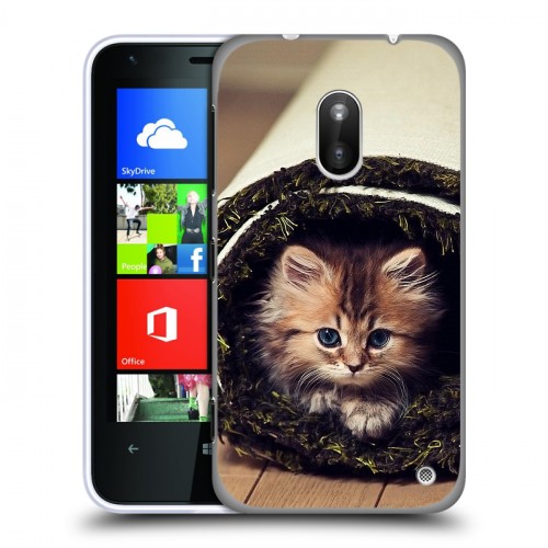 Дизайнерский пластиковый чехол для Nokia Lumia 620 Кошки