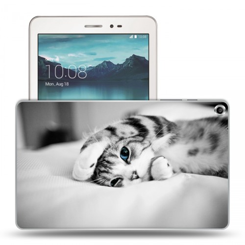 Дизайнерский силиконовый чехол для Huawei MediaPad T1 8.0 Кошки