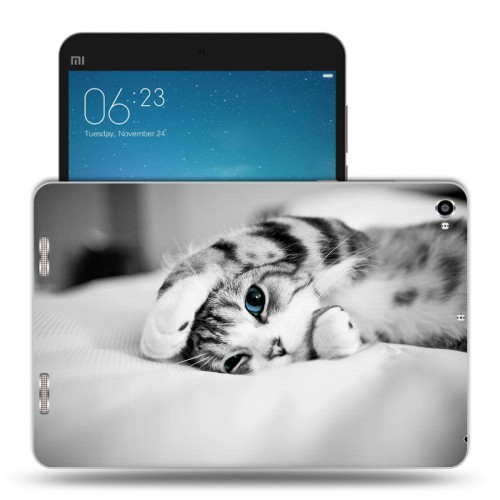 Дизайнерский силиконовый чехол для Xiaomi Mi Pad 2 Кошки