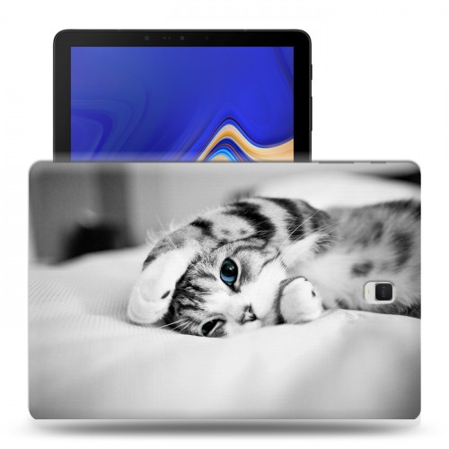 Дизайнерский силиконовый чехол для Samsung Galaxy Tab S4 Кошки