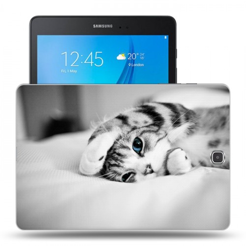 Дизайнерский силиконовый чехол для Samsung Galaxy Tab A 9.7 Кошки