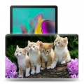 Дизайнерский силиконовый чехол для Samsung Galaxy Tab A 10.1 (2019) Кошки