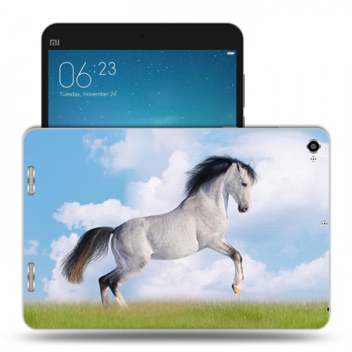 Дизайнерский силиконовый чехол для Xiaomi Mi Pad 2 Лошади