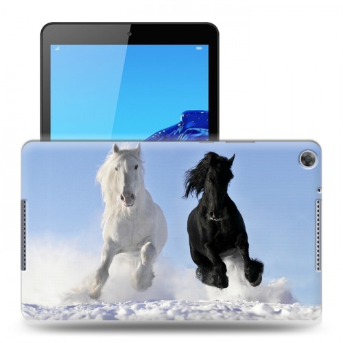 Дизайнерский силиконовый чехол для Huawei MediaPad M5 lite 8 Лошади