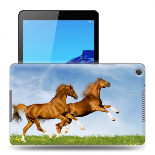 Дизайнерский силиконовый чехол для Huawei MediaPad M5 lite 8 Лошади