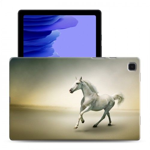 Дизайнерский силиконовый чехол для Samsung Galaxy Tab A7 10.4 (2020) Лошади