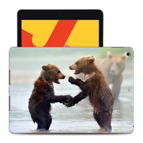Дизайнерский силиконовый чехол для Ipad 10.2 (2019) Медведи