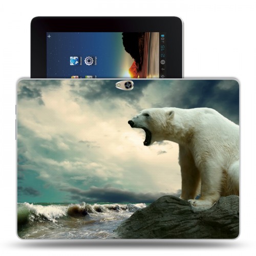 Дизайнерский пластиковый чехол для Huawei MediaPad M2 10 Медведи