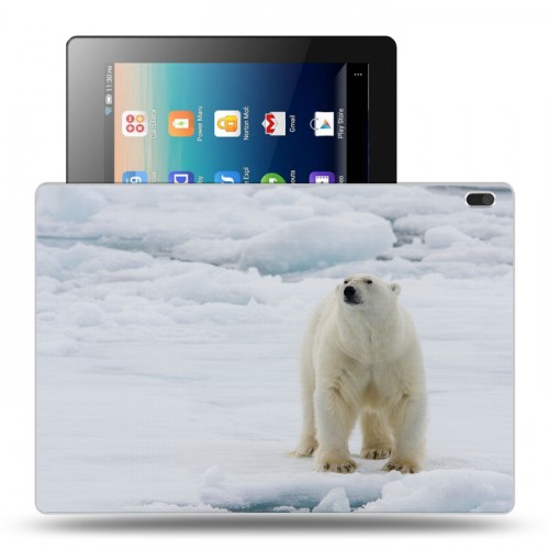 Дизайнерский силиконовый чехол для Lenovo Tab 4 10 Медведи