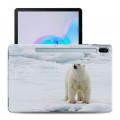 Дизайнерский силиконовый с усиленными углами чехол для Samsung Galaxy Tab S6 Медведи
