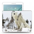 Дизайнерский силиконовый чехол для Samsung Galaxy Tab S2 9.7 Медведи
