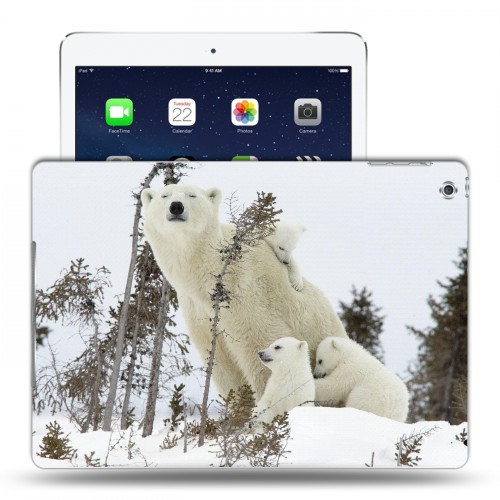 Дизайнерский силиконовый чехол для Ipad Air Медведи