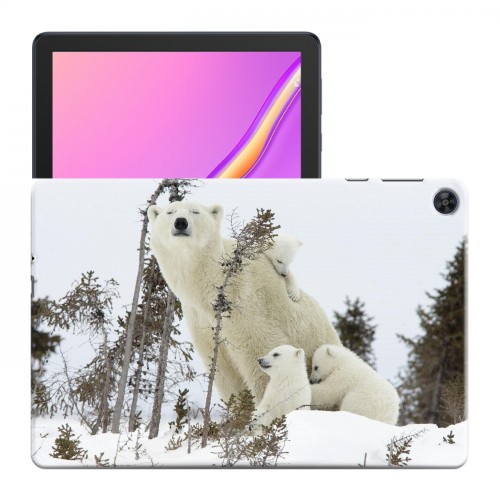 Дизайнерский силиконовый чехол для Huawei MatePad T10 Медведи
