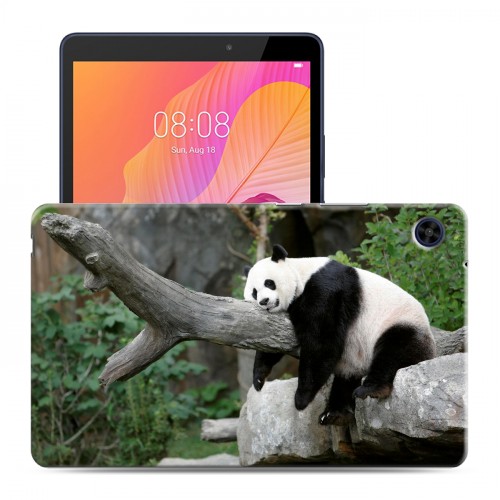 Дизайнерский силиконовый чехол для Huawei MatePad T8 Панды