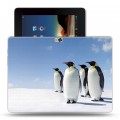 Дизайнерский пластиковый чехол для Huawei MediaPad M2 10 Пингвины
