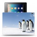 Дизайнерский силиконовый чехол для Lenovo Tab 4 10 Пингвины